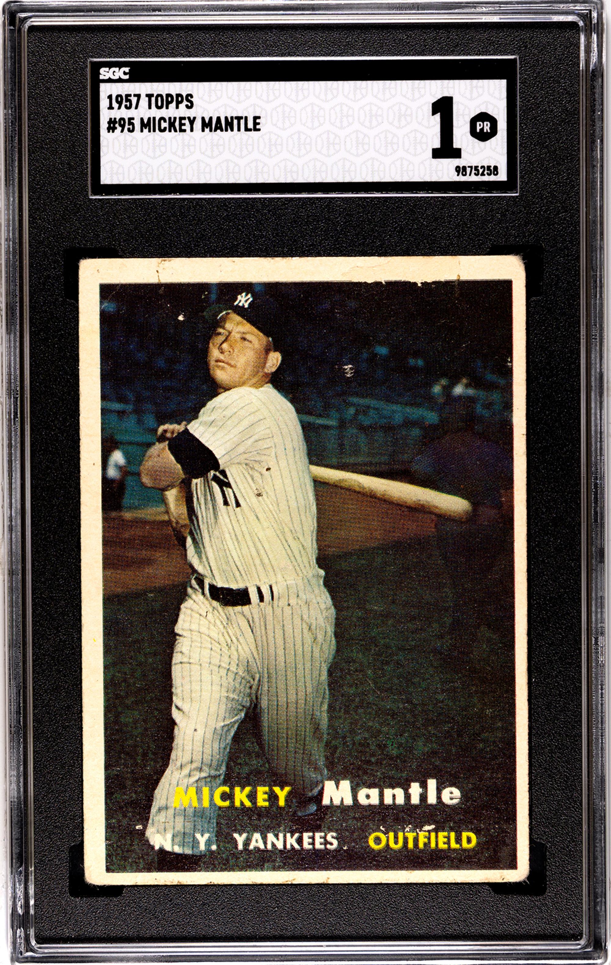 A Complete Set of 1957 Topps Baseball Cards Including SGC Graded Key Cards (407/407),