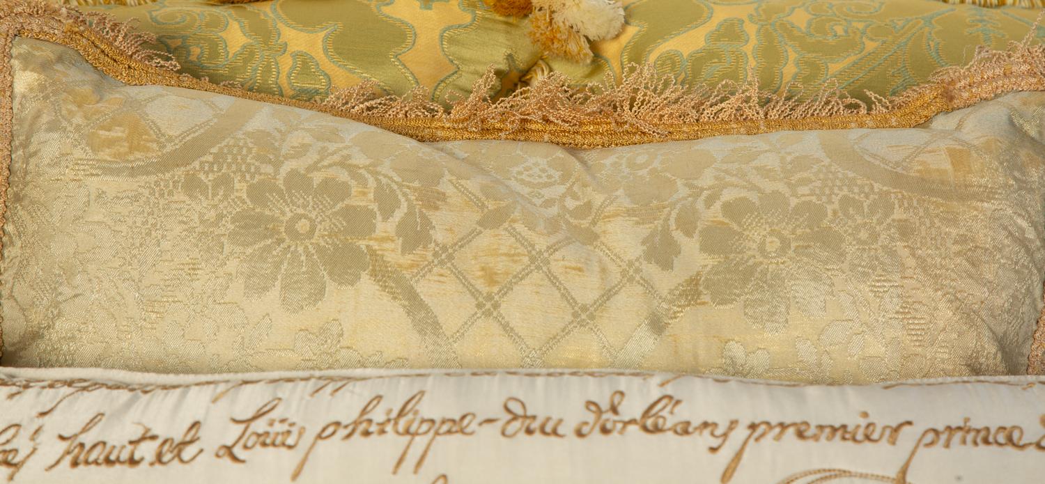 Four Silk Pillows — 20th Century