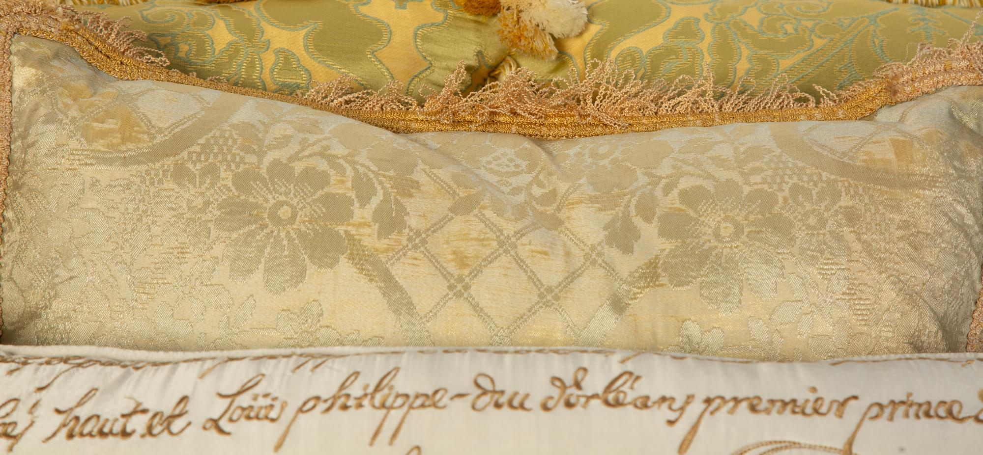 Four Silk Pillows — 20th Century