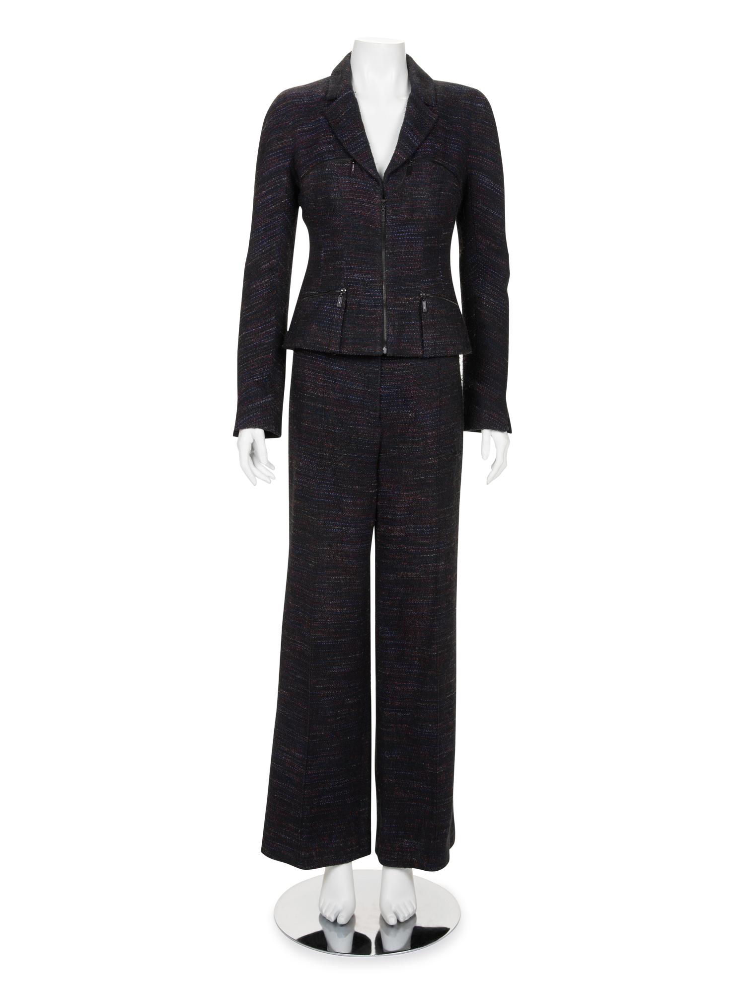 Chanel Tweed Pantsuit, Fall 2002