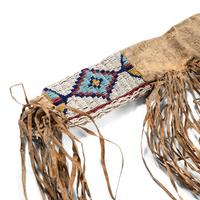 Sioux Beaded Hide Rifle Scabbard