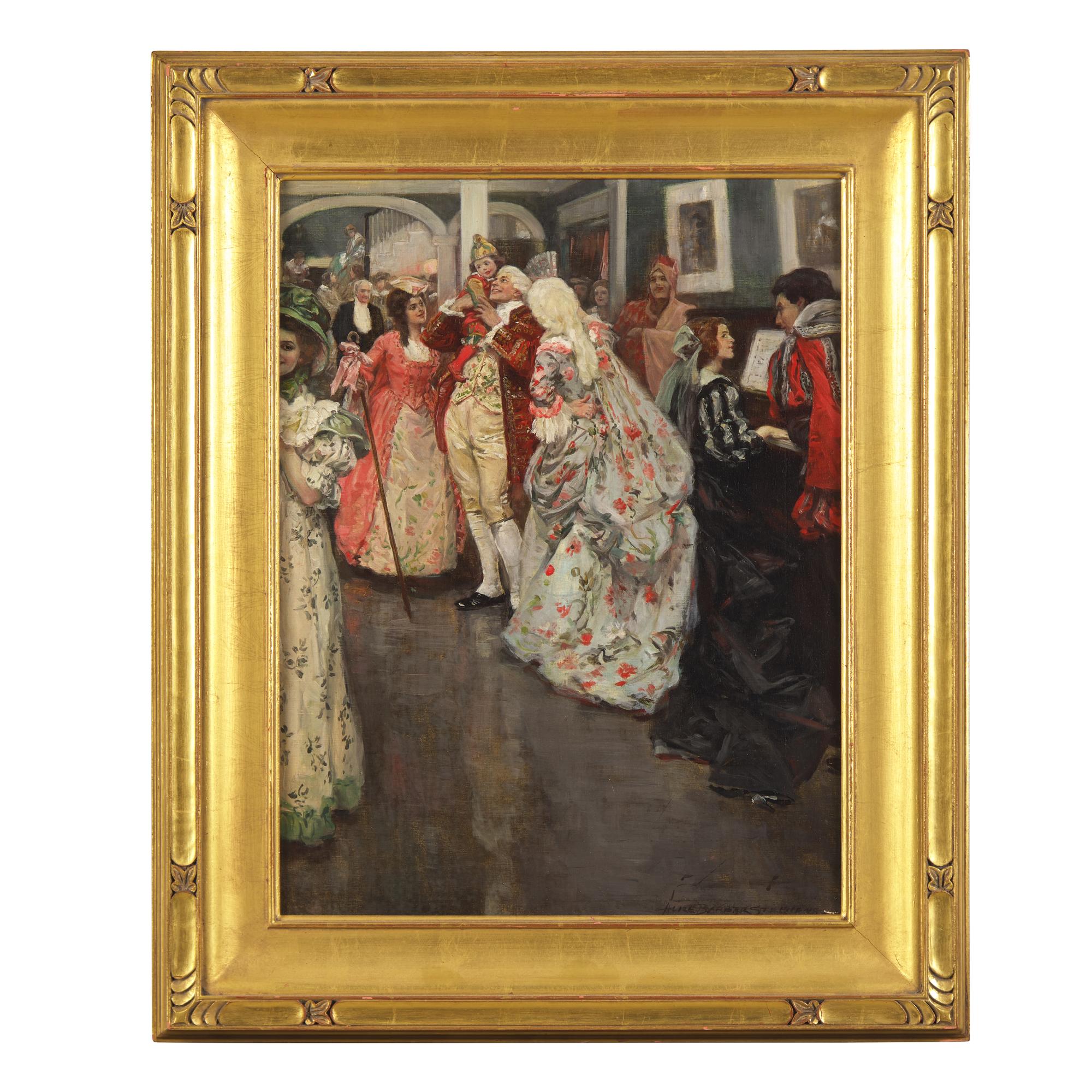 Alice Barber Stephens (American, 1858-1932) — Fancy Dress Ball , 1899