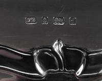 An English Silver Two-Handled Serving Tray — THIMAS DUCROWN, BIRMINGHAM, 1903