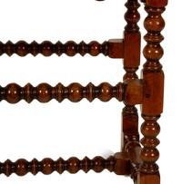 A Jacobean Style Bobbin Turned Side Table — 19TH CENTURY