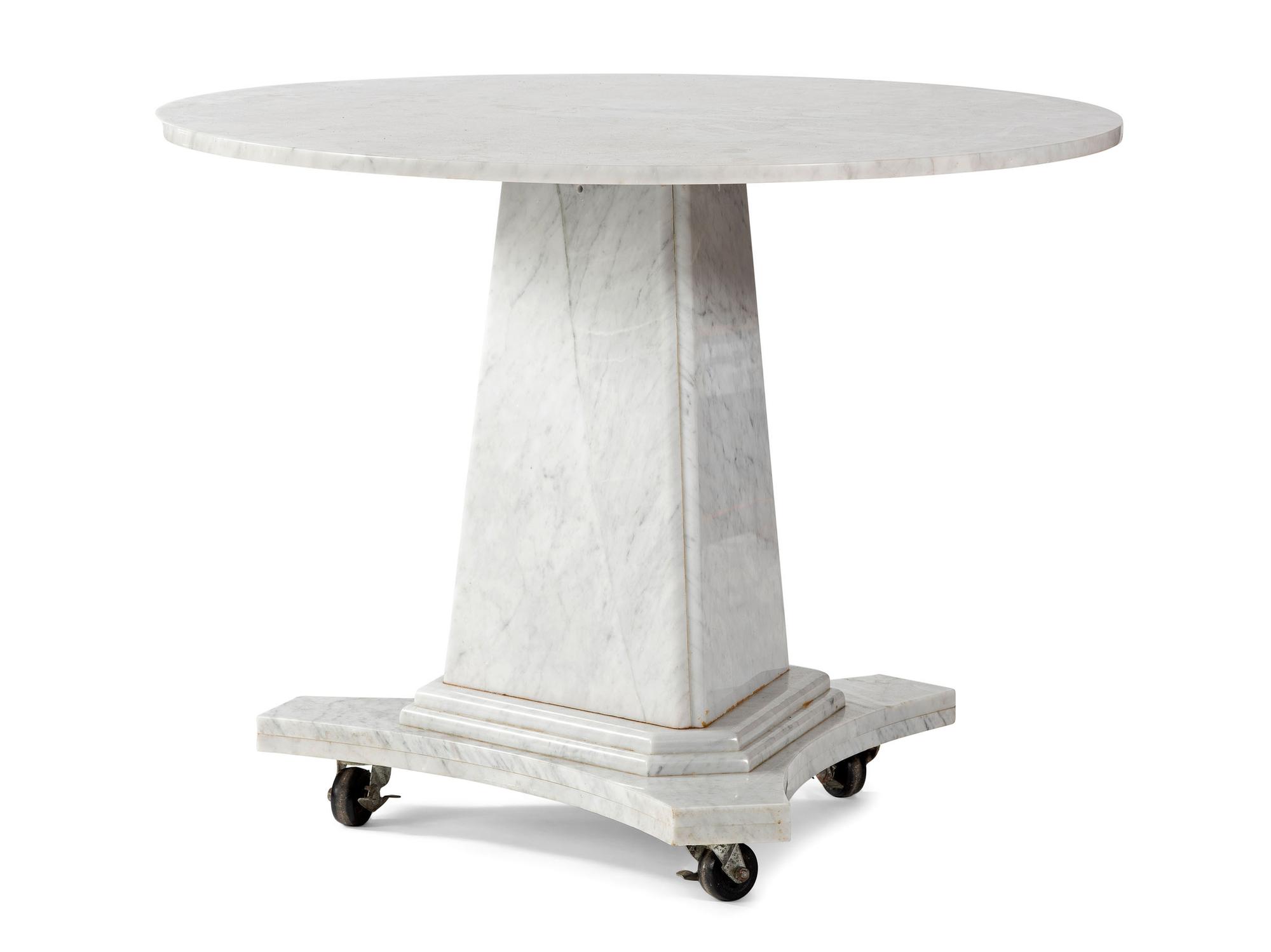 An Empire Style Marble Center Table
