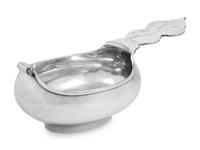 A Large Russian Silver Kovsh