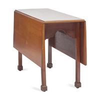 A Chippendale Cherrywood Drop-Leaf Dining Table
