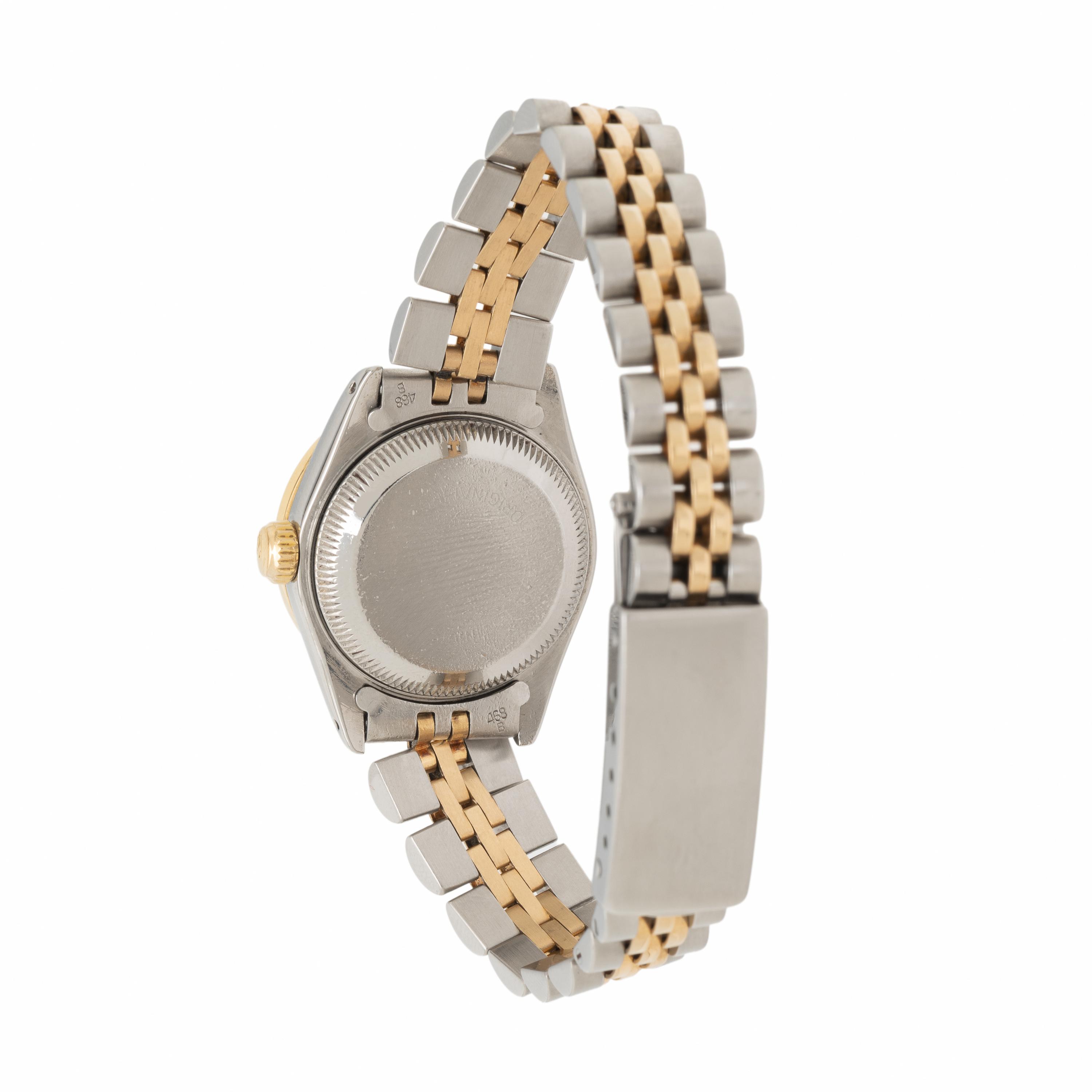 Rolex, Ref. 69173, Yellow Gold and Steel 'Datejust' Watch
