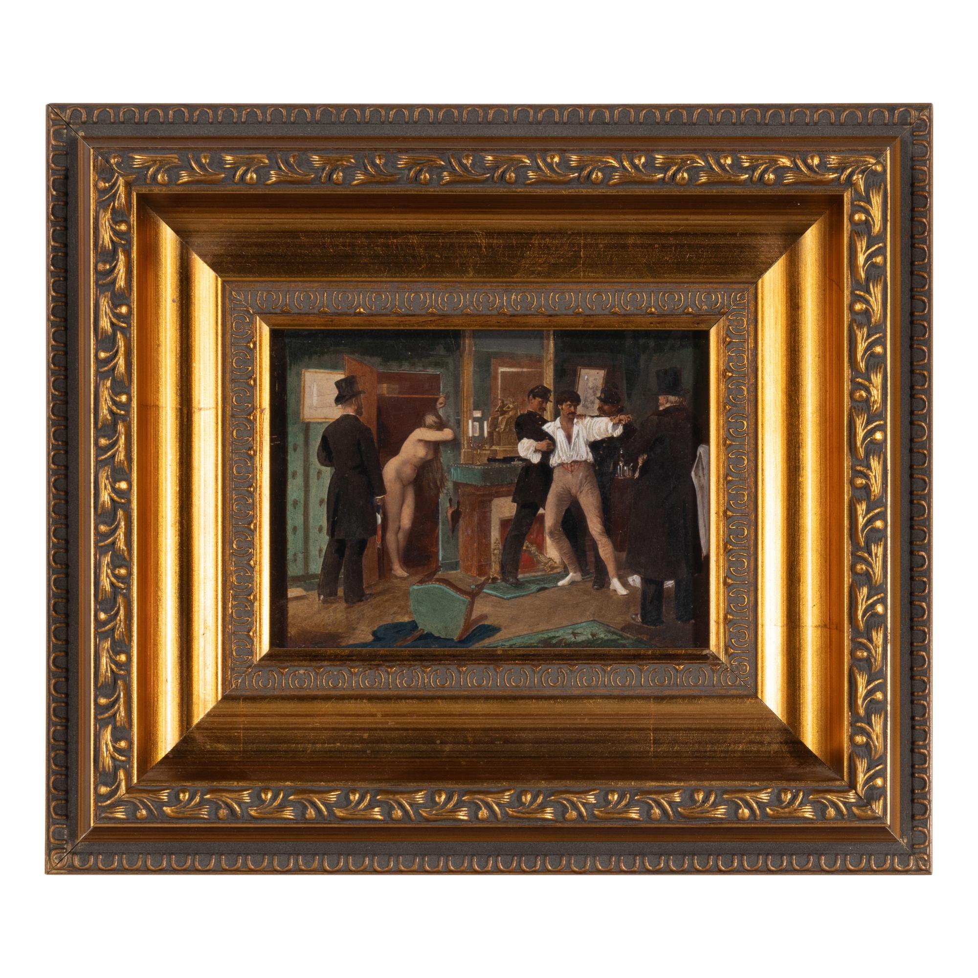 After Jules-Arséne Garnier (19th Century) — Le Flagrant Délit (Caught in the Act)