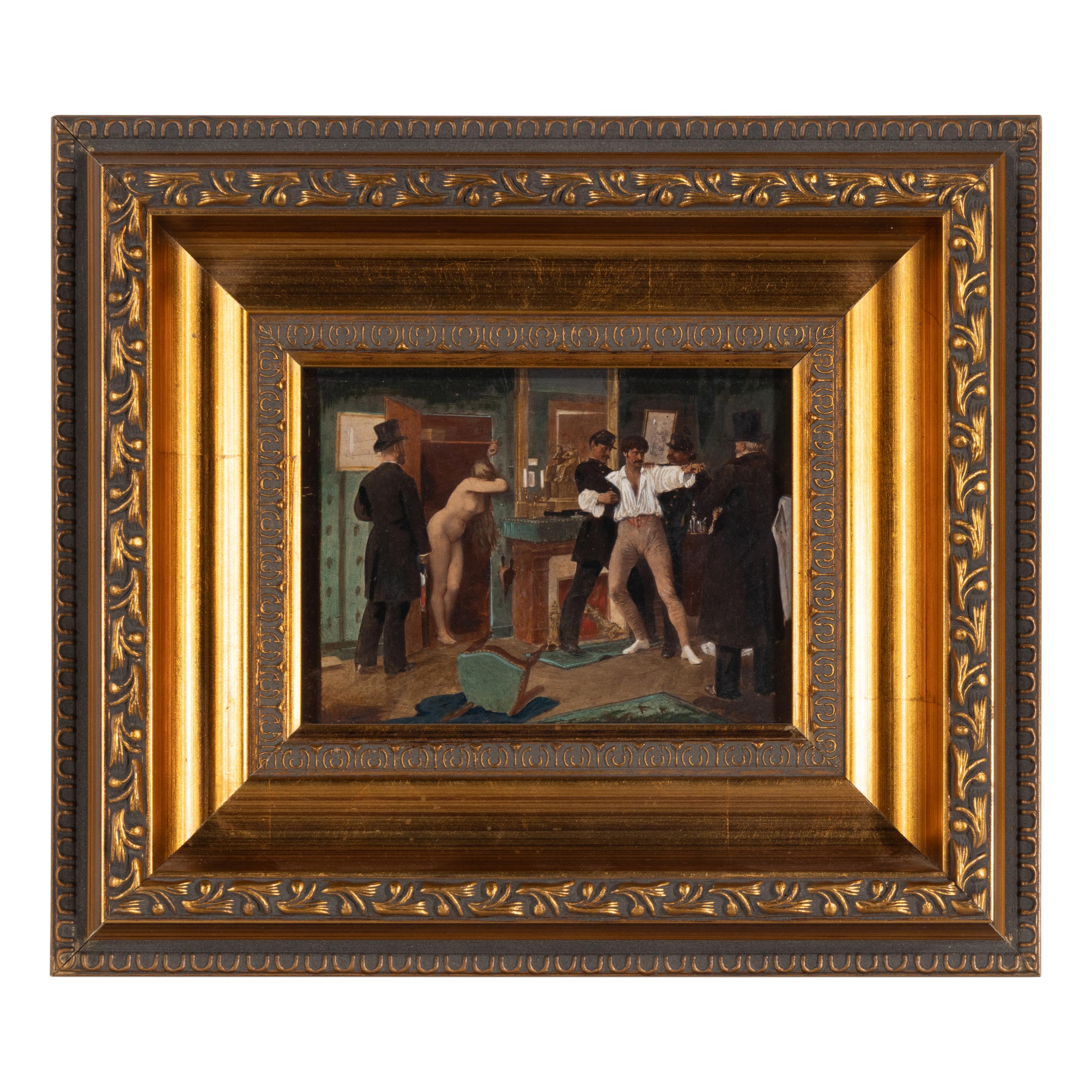 After Jules-Arséne Garnier (19th Century) — Le Flagrant Délit (Caught in the Act)