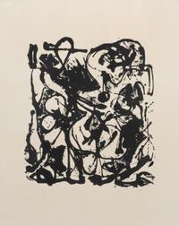 A Pair of Prints from Untitled Portfolio , 1951 (printed in 1964 by Lee Krasner and the Pollock Estate)