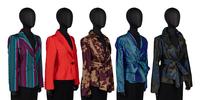 A Group of Five Jackets: Four Etro and One Valentino
