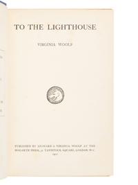 WOOLF, Virginia (1882-1941). To the Lighthouse . London: Leonard & Virginia Woolf at the Hogarth Press, 1927.