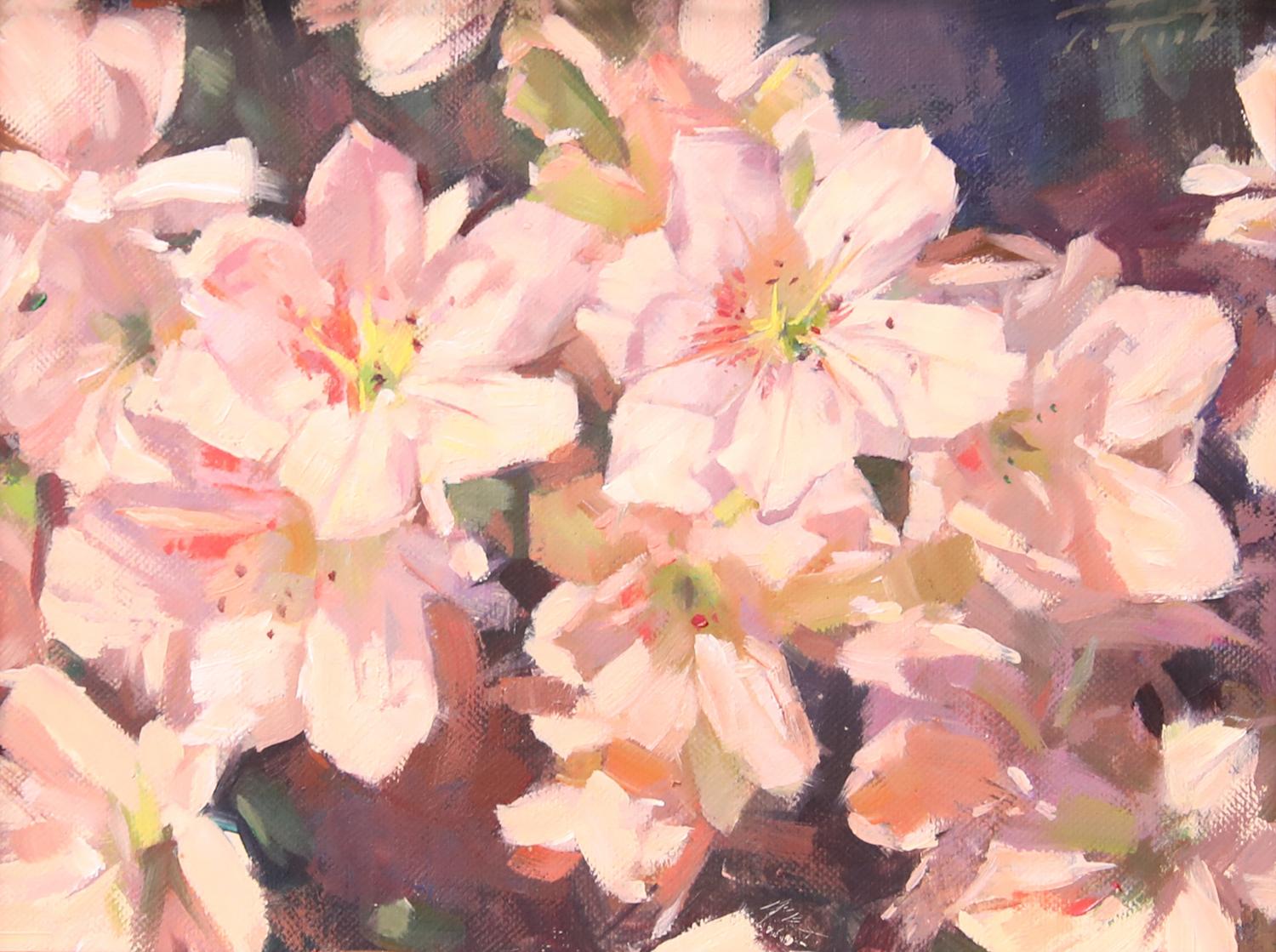 Falling Through Flowers