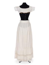 Collection of Five Cotton Pairs of Drawers and Three Petticoats, 1870-1900s
