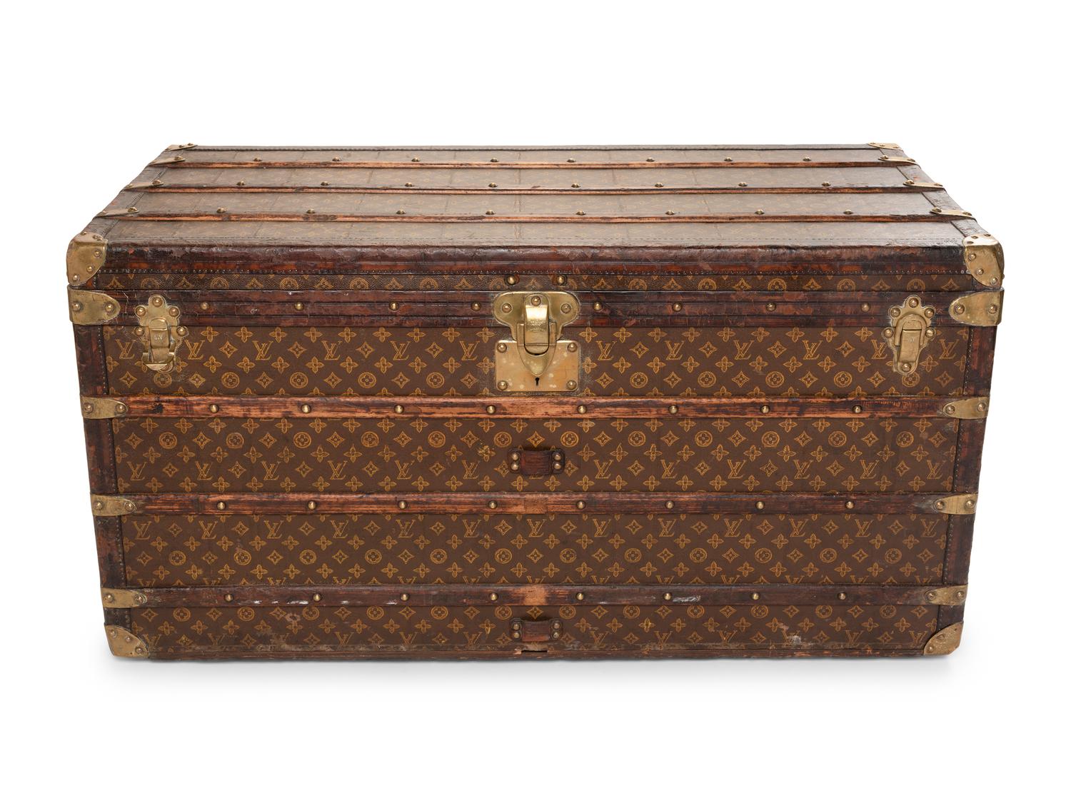 Louis Vuitton Steamer Trunk, Early 20th Century