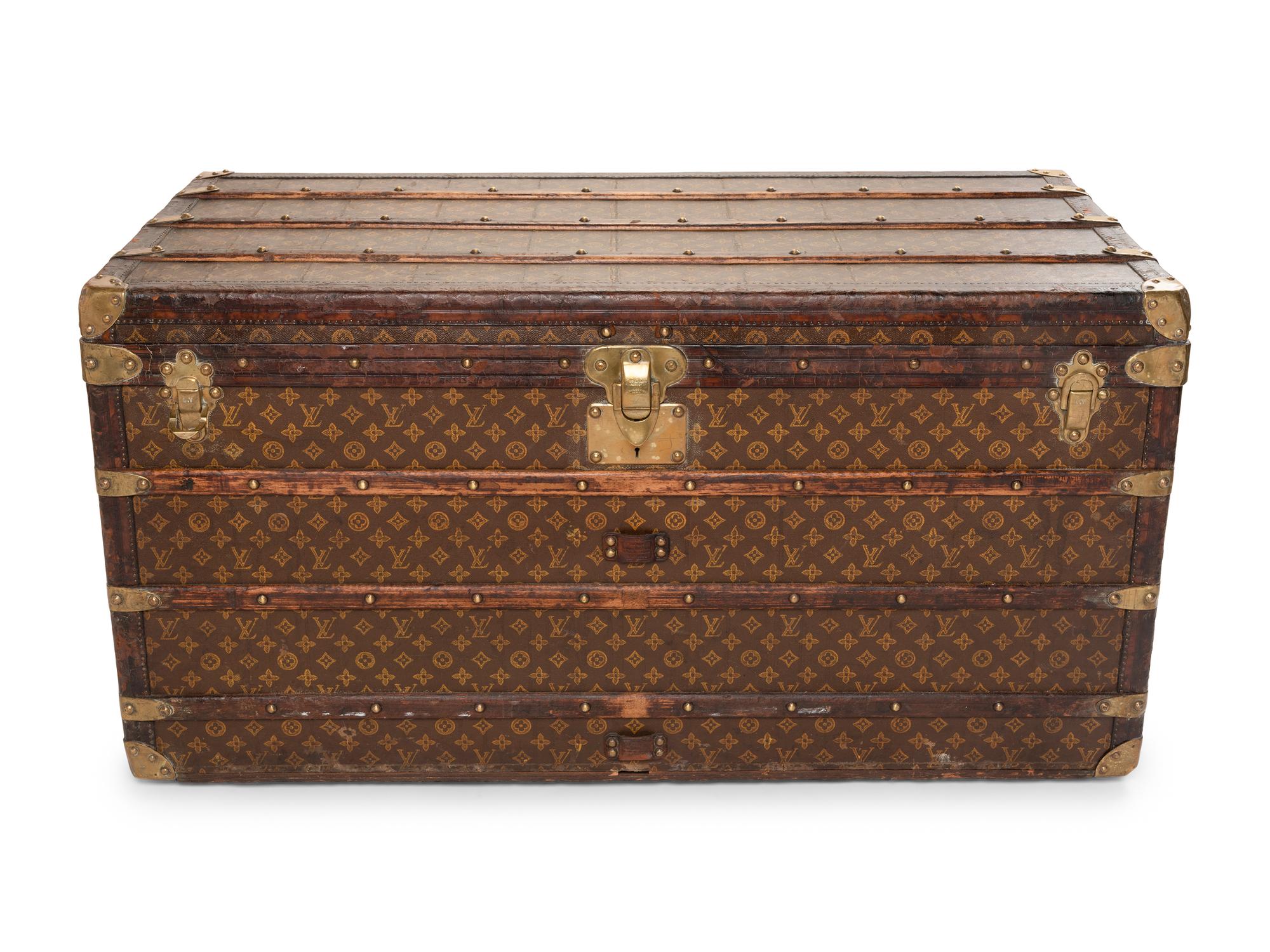 Louis Vuitton Steamer Trunk, Early 20th Century