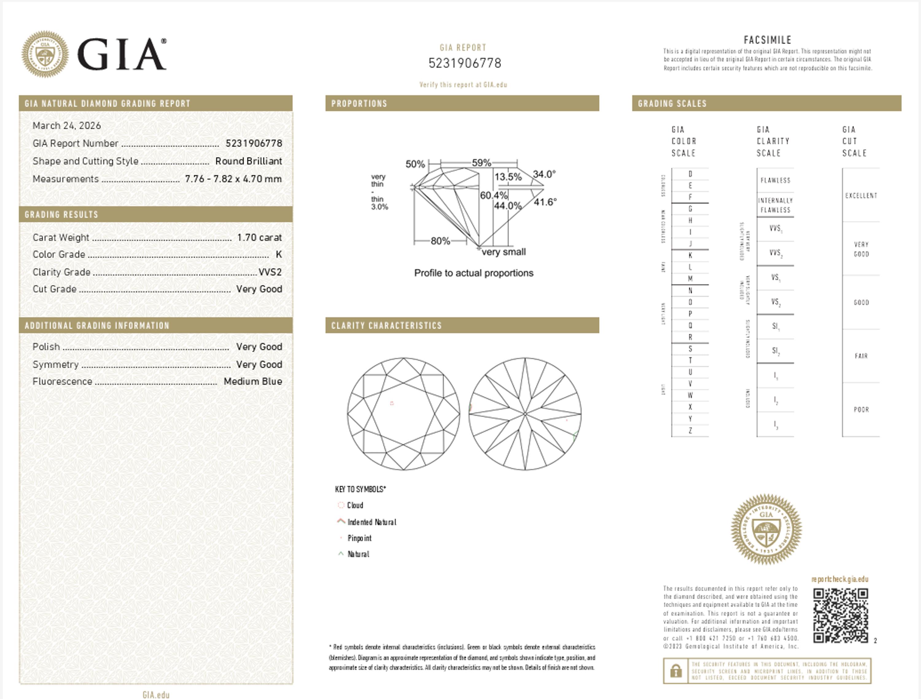 Diamond and Yellow Gold Solitaire Ring