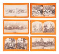 [CIVIL WAR]. A group of 23 stereoviews featuring significant locations and events throughout the war. Hartford, CT: Taylor & Huntington, ca 1890s.