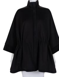 Loro Piana Cashmere and Suede Poncho
