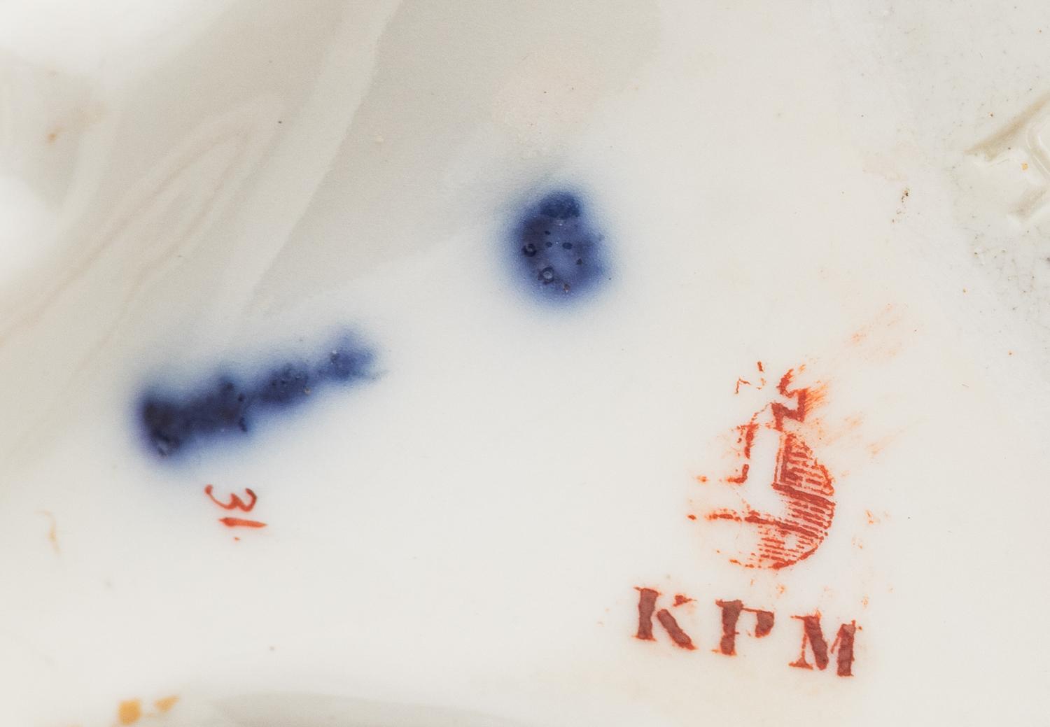 A Berlin (K.P.M.) Porcelain Table Centerpiece