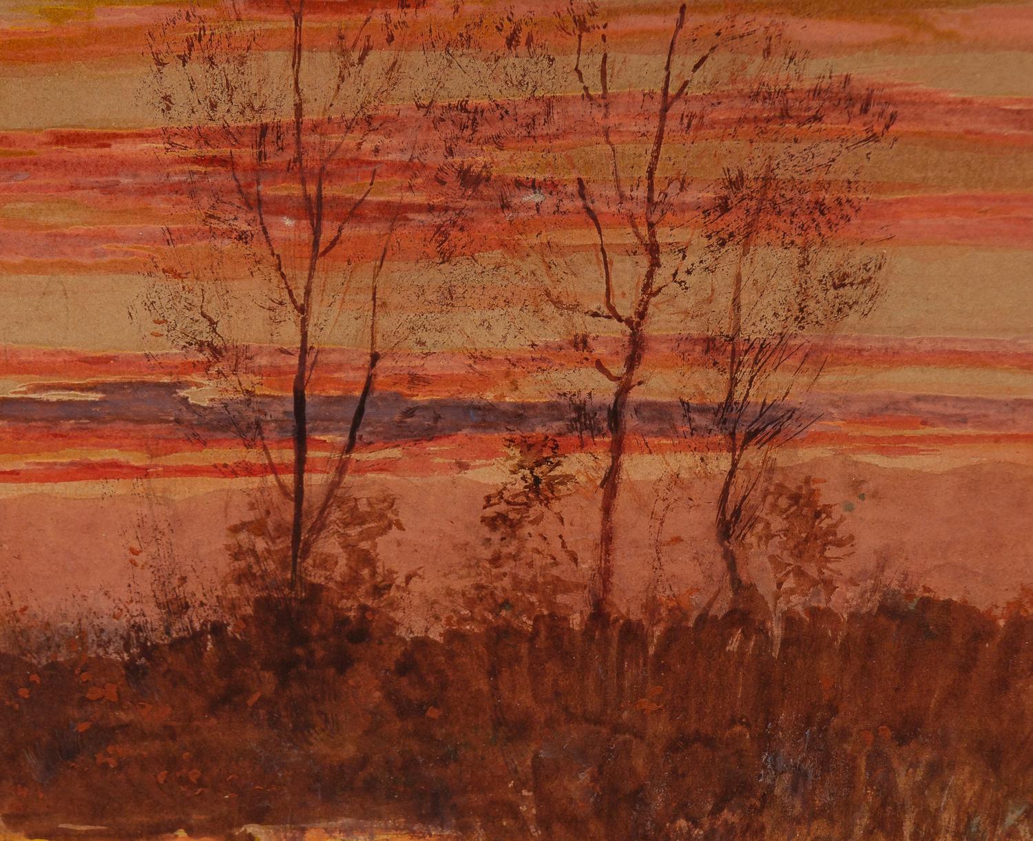 Sunset Watercolor