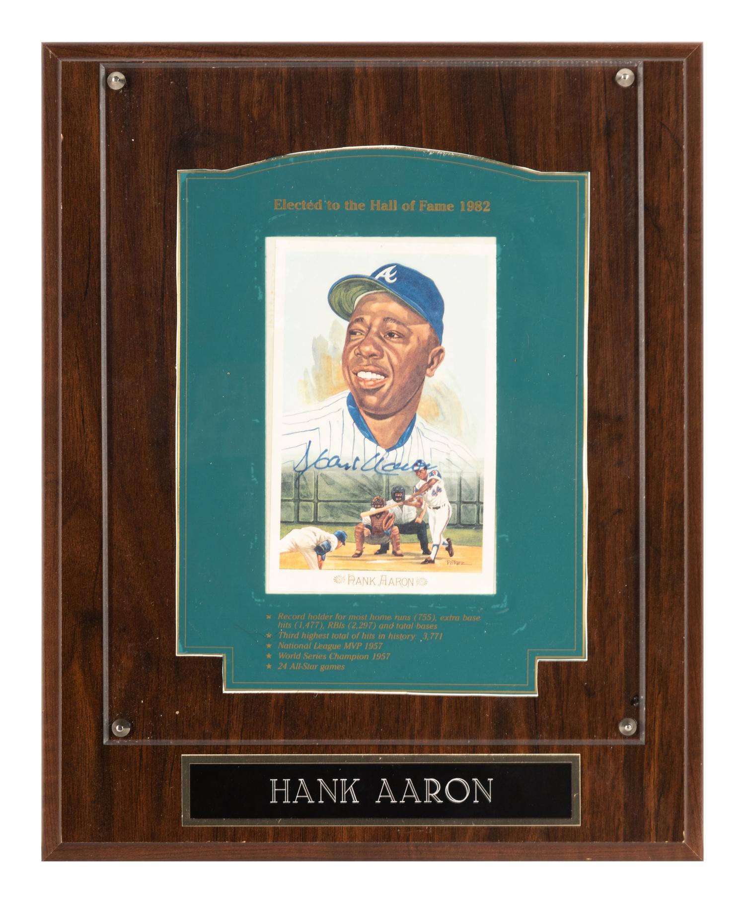 A Group of Assorted Baseball Hall of Fame Autographs