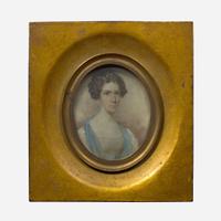 American and Continental School 19th century A Collection of Ten Portrait Miniatures, various dates