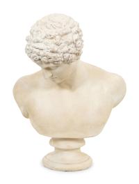 A Composition Bust of Antinous