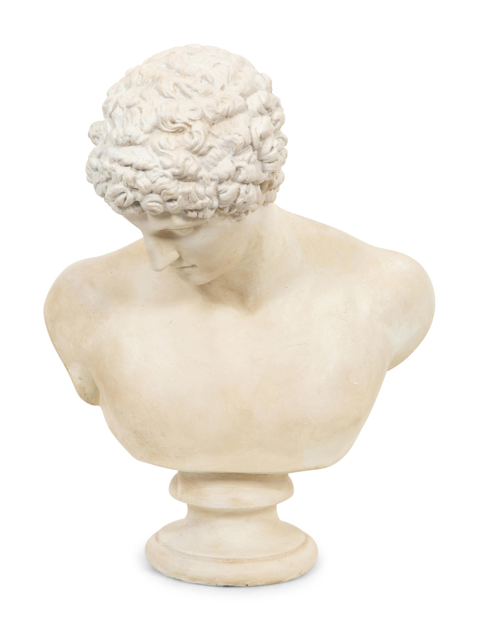 A Composition Bust of Antinous