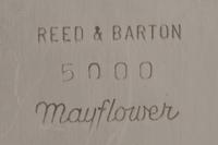 A Reed & Barton Silver-Plate Creamer and Underplate