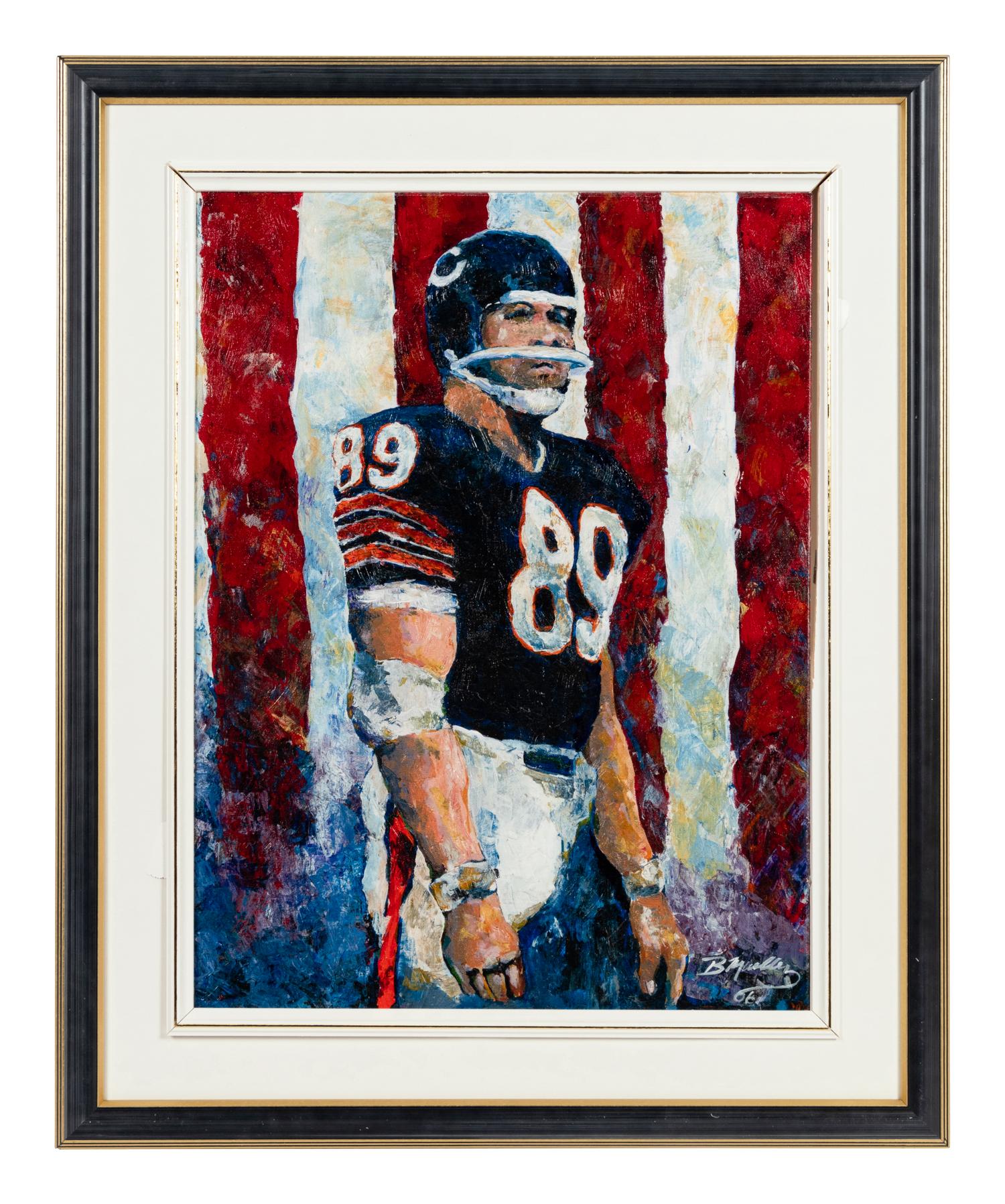 A Group of Three Mike Ditka Limited Edition Prints Formerly Displayed at Mike Ditka’s Restaurant
