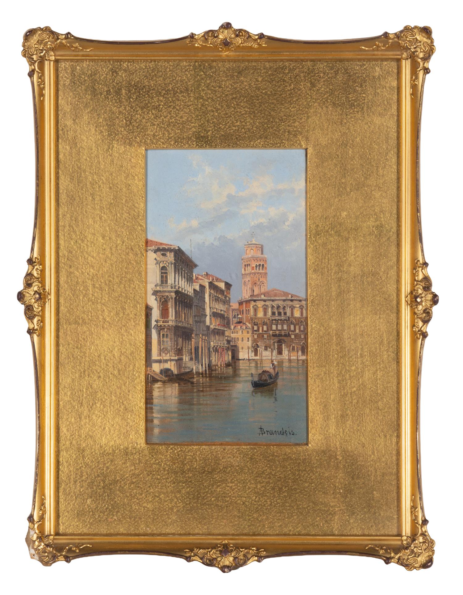 Venice, a View of the Grand Canal, Coming from Piazza San Marco Towards Palazzo Balbi