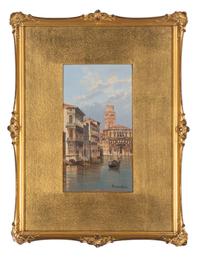 Venice, a View of the Grand Canal, Coming from Piazza San Marco Towards Palazzo Balbi