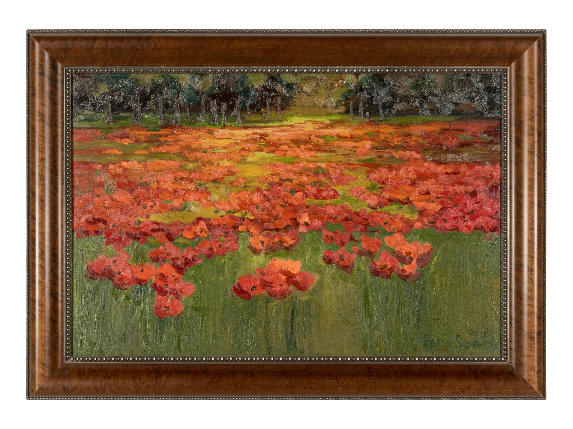 Poppies in Evening, 2012
