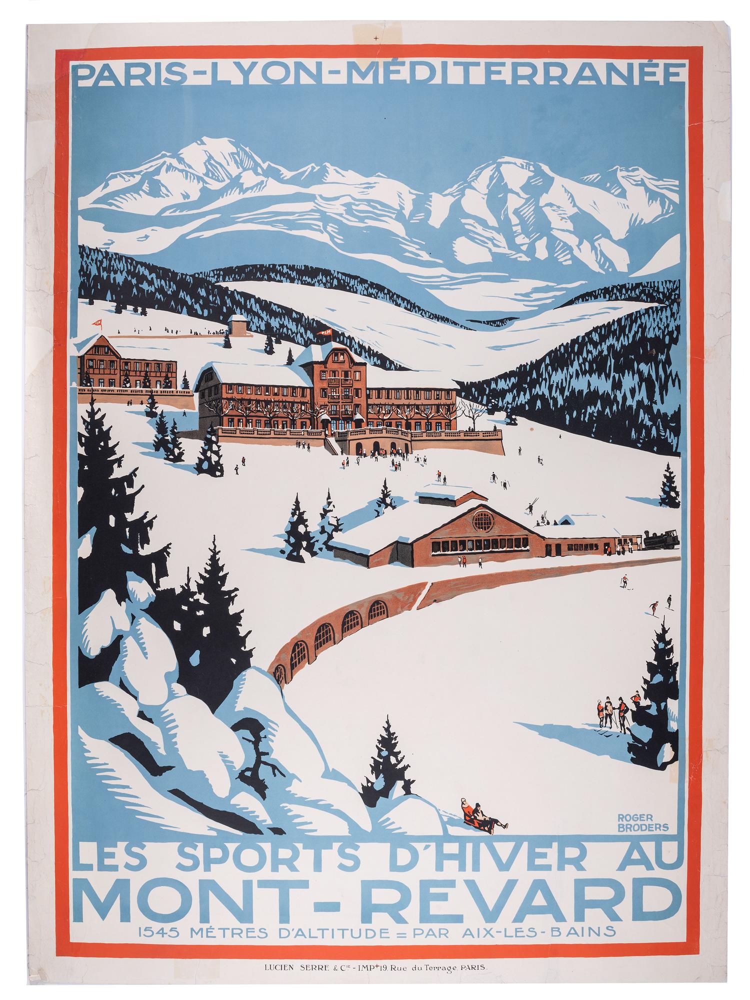 Eight London Underground and Other Travel Posters