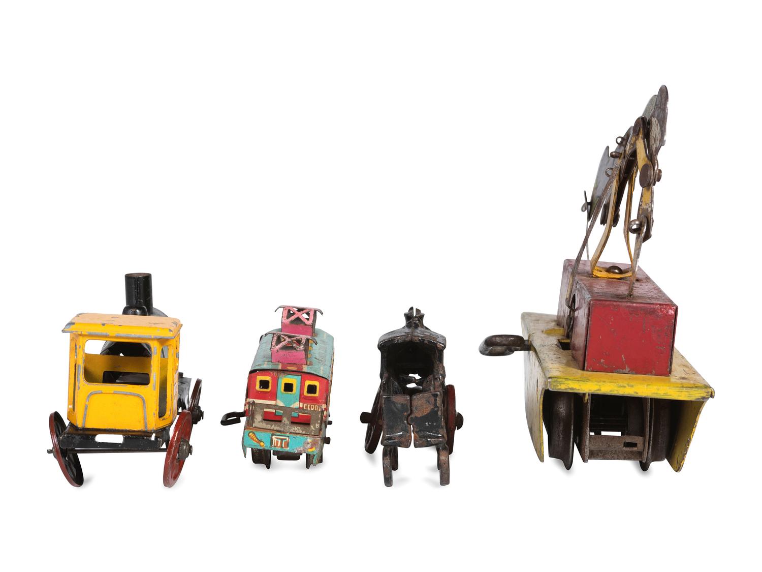 Fourteen Train-Related Toys and Accessories