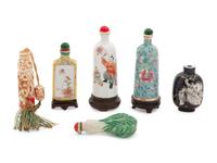 A Group of Chinese Snuff Bottles