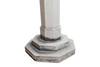 A Glazed Terra Cotta Pedestal 18" W x 18" D x 35" H — United States, Early 20th Century