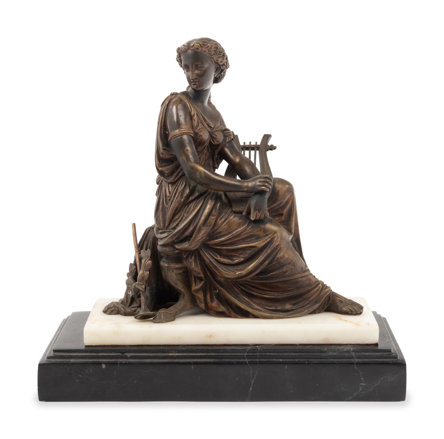 Three Continental Bronze Figures