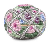 Judith Leiber Floral Motif Minaudière