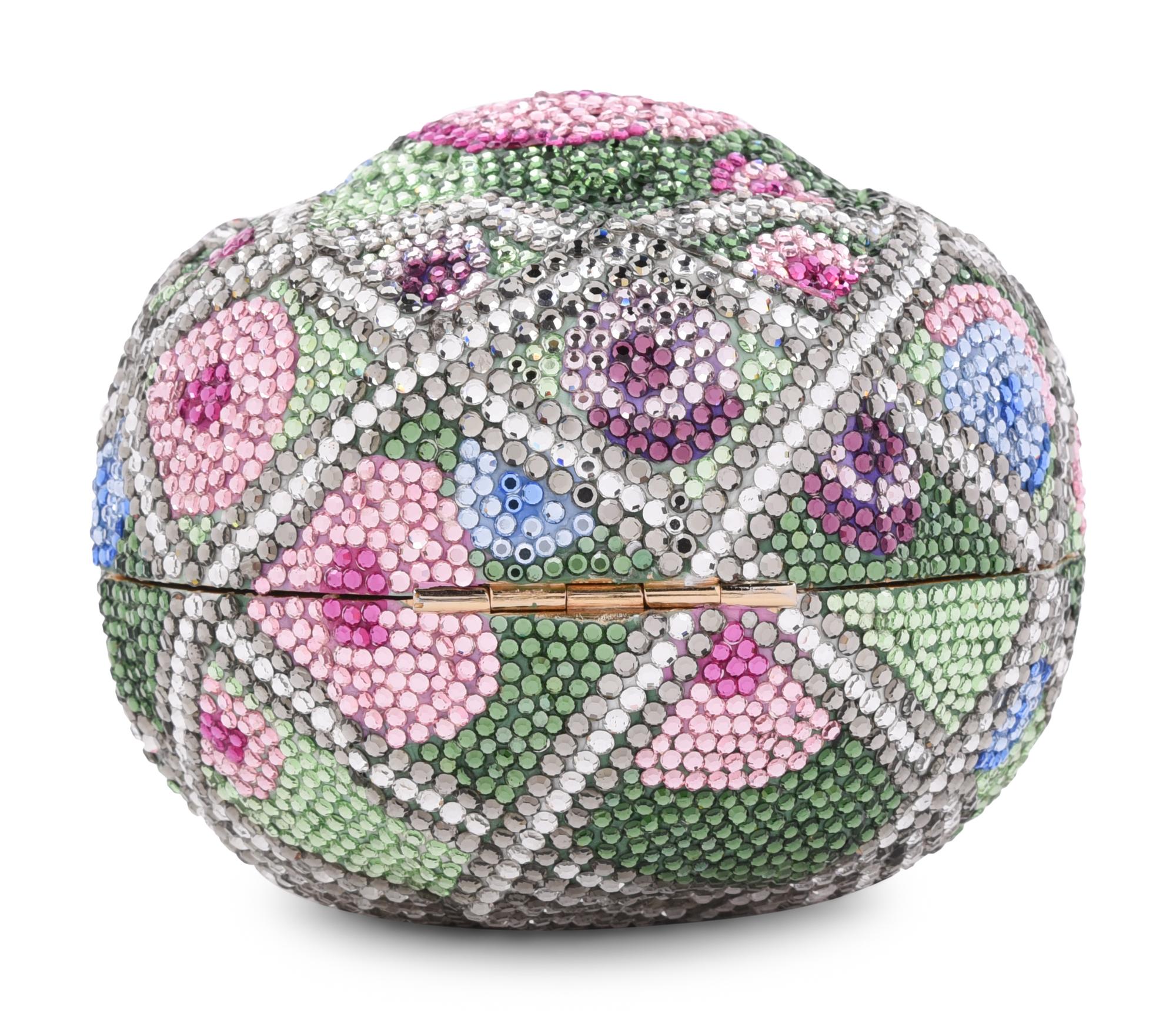 Judith Leiber Floral Motif Minaudière