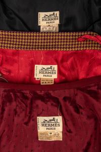 Three Hermès Skirts, 1970-80s