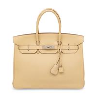 Hermès, Birkin 35 Bag in Craie Togo