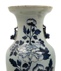 Two Chinese Blue and White Porcelain Vases