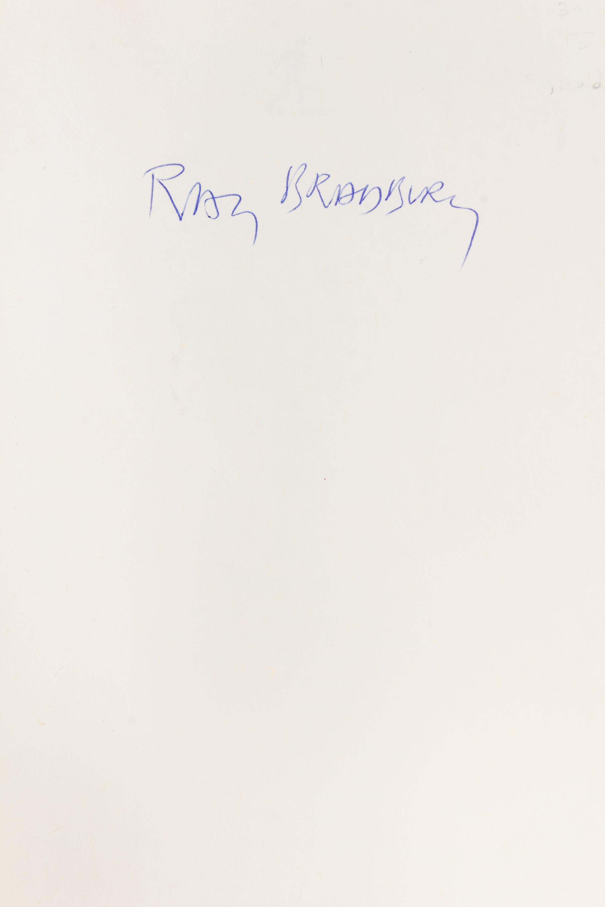 BRADBURY, RAY. The Machineries of Joy: Short Stories. New York, 1964. First edition, signed.