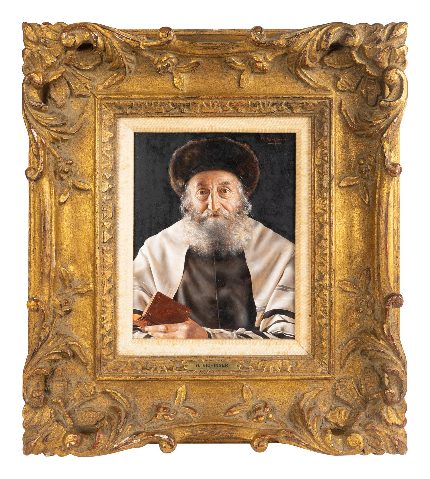 A Pair of Portraits of Rabbis