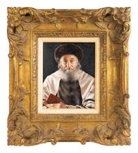 A Pair of Portraits of Rabbis