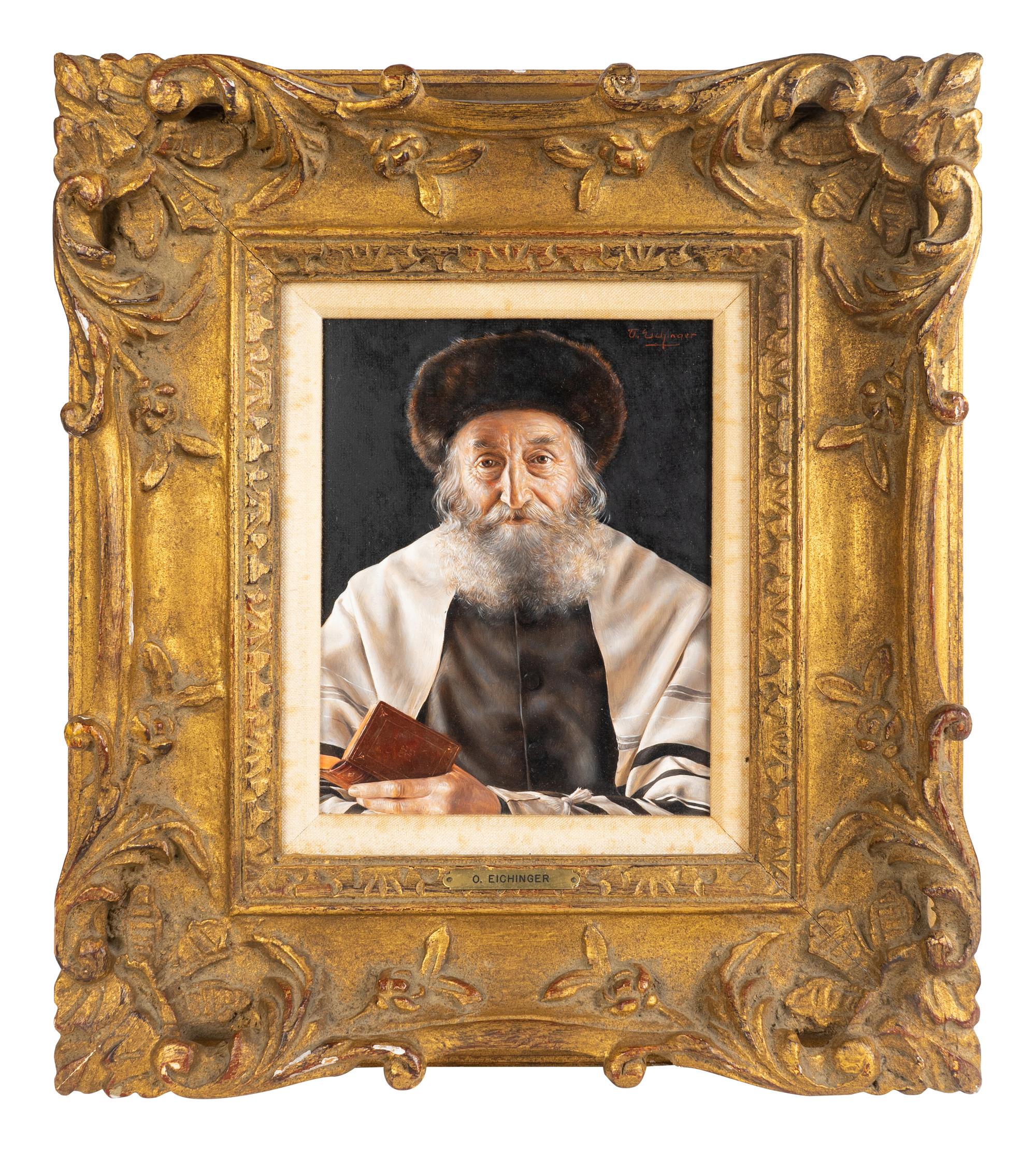 A Pair of Portraits of Rabbis