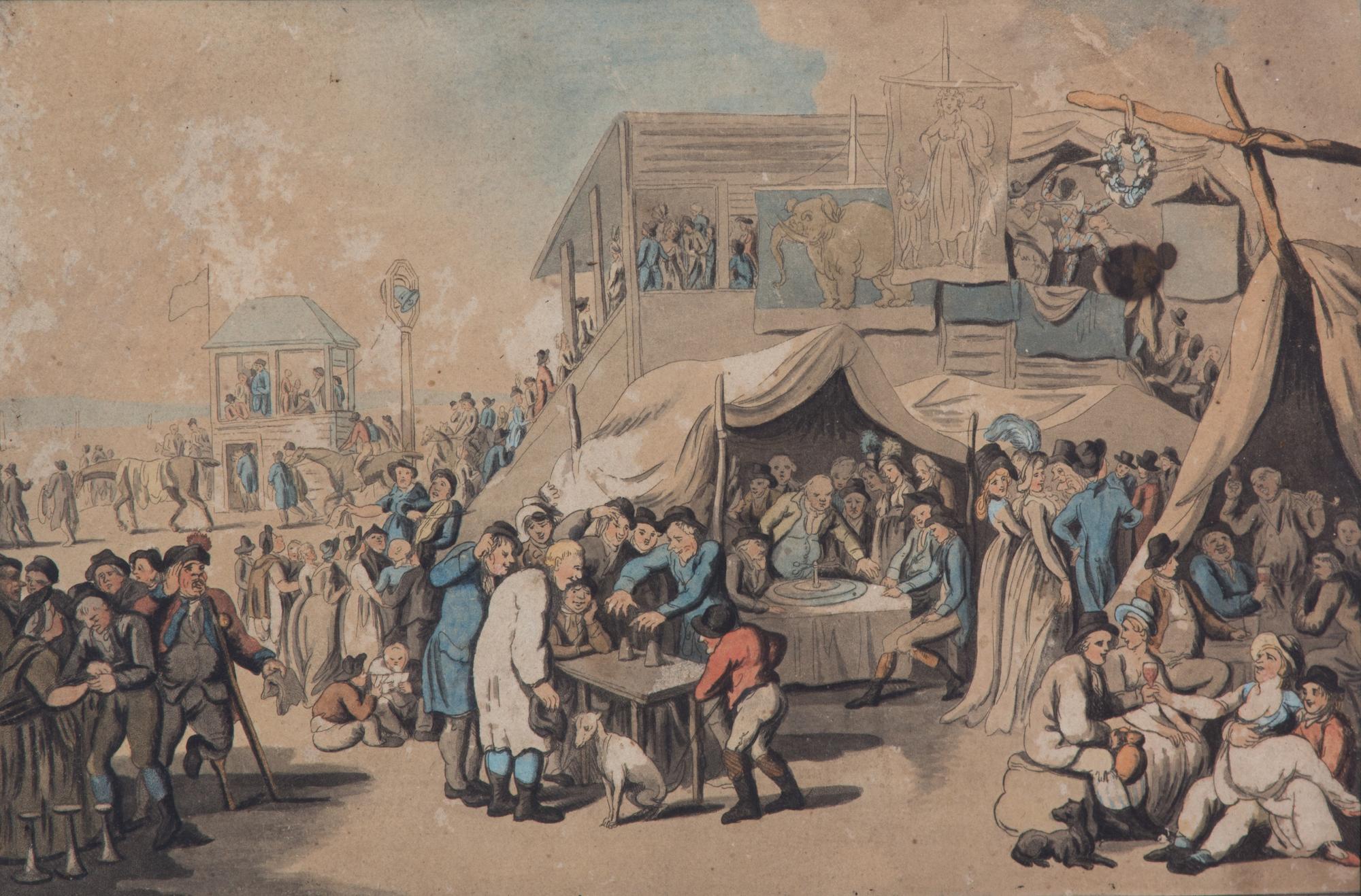 Thomas ROWLANDSON, after Image 7 1/4 x 11 inches. — RACING SERIES
